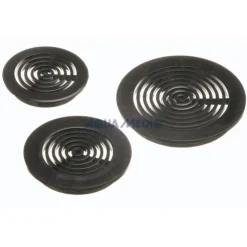 Grille ronde noire, 40mm, AQUA MEDIC