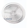 Grille ronde transparente AQUA MEDIC - 63mm