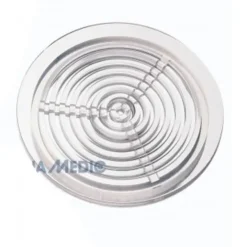 Grille ronde transparente AQUA MEDIC - 63mm