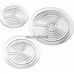 Grille ronde transparente AQUA MEDIC - 63mm