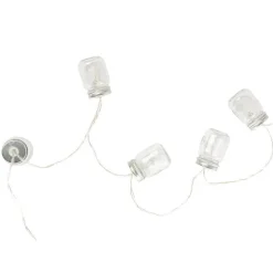Guirlande à mini ampoules avec 20 LED blanc chaud 1,90 m