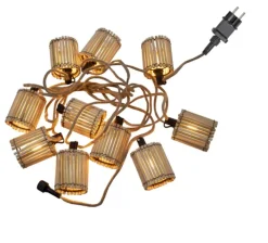 Guirlande câble avec cloches en bambou New Garden Okinawa garland - 800 cm