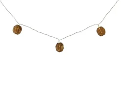 Guirlande décorative extérieure micro LED blanc chaud - 270 x 10 cm