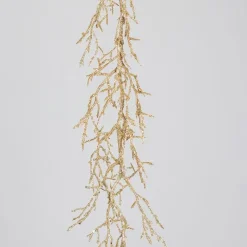 Guirlande de branches artificielles dorées - 120 cm