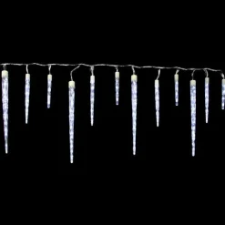 Guirlande lumineuse LED à lumière animée blanc sur secteur - 3 m