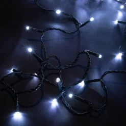 Guirlande lumineuse LED à lumière blanc pur sur secteur - 8 m