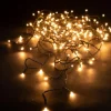 Guirlande lumineuse LED à lumière animée blanc chaud sur secteur - 25 m