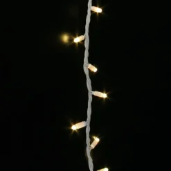 Guirlande lumineuse LED à lumière animée blanc chaud sur secteur - 18 m