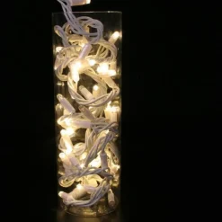 Guirlande lumineuse LED à lumière animée blanc chaud sur secteur - 18 m