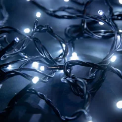 Guirlande lumineuse LED à lumière fixe blanc sur secteur - 20 m