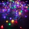 Guirlande lumineuse LED à lumière fixe multicolore sur secteur - 35 m