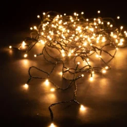 Guirlande lumineuse LED à lumière animée blanc chaud sur secteur - 35 m