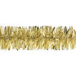 Guirlande scintillante à facette en plastique or - Ø 75 mm x 2 m