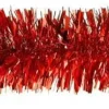 Guirlande scintillante en plastique coloris rouge Ø 100 mm - 2 m