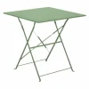 Guéridon carré en acier PROLOISIRS Cuba - 70x70 cm