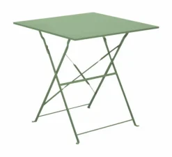 Guéridon carré en acier PROLOISIRS Cuba - 70x70 cm