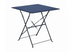 Guéridon carré en acier PROLOISIRS Cuba - 70x70 cm