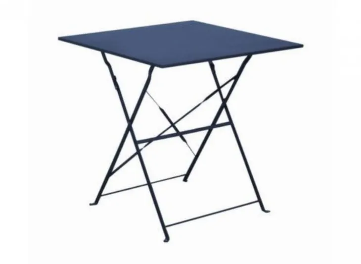 Guéridon carré en acier PROLOISIRS Cuba - 70x70 cm