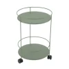 Guéridon Guinguette coloris vert en acier Fermob - Ø 40 x 61 cm