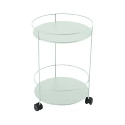 Guéridon Guinguette coloris vert en acier Fermob - Ø 40 x 61 cm