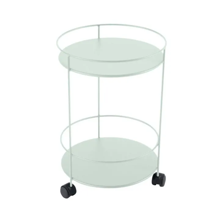 Guéridon Guinguette coloris vert en acier Fermob - Ø 40 x 61 cm