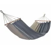 Hamac coloris anthracite taupe certifié FSC® Jobek Hamac GraphiK - 300 x 140 cm
