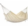 Hamac coloris écru à franges en polypropylène Jobek Hamac Kocon - 340 x 140 cm