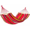 Hamac coloris multicolore Ara Macao en polypropylène Jobek Hamac GraphiK - 300 x 140 cm
