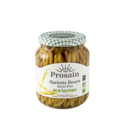 Haricots beurre extra fins bio de Madagascar en bocal de 690 g