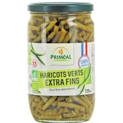 Haricots verts extra fins bio Primeal - 720 ml