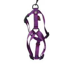 Harnais Confort mauve pour chien - 4x90/110 cm