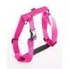 Harnais Confort rose pour chien - 4x90/110 cm