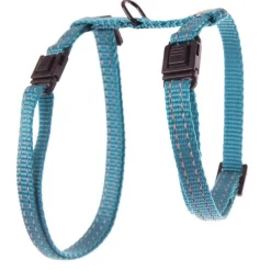 Harnais Flash pour chat coloris bleu