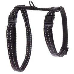 Harnais Flash pour chat coloris noir