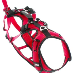 Harnais pour chien coloris rouge I-Dog Confort Trek - Taille S