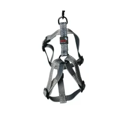 Harnais réglable gris 70/90 cm Martin Sellier