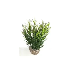 Herbe marine verte en plastique 16 cm
