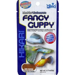 HIKARI Fancy Guppy - Nourriture pour poissons d'aquarium spécial guppy - 22g