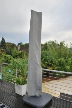 Housse de parasol déporté avec tuteur - MWH - 3m x 3m