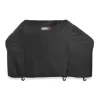 Housse noire en polyester pour barbecue Weber Summit