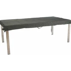 Housse pour plateau rectangulaire coloris gris en polyester - 130 x 80 cm