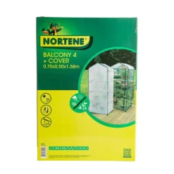 Housse pour serre de balcon coloris blanc 1,58 m