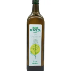 Huile de colza vierge bio Bio pour tous - 1L