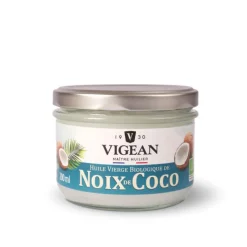 Huile de noix de coco bio Vigean - 20 cl