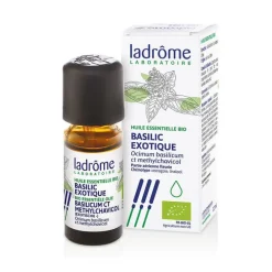 Huile essentielle bio de Basilic exotique Ladrôme - 10 ml