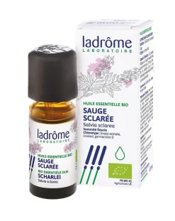 Huile essentielle bio de Sauge sclarée Ladrôme - 10 ml