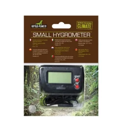 Hygromètre digital pour terrarium coloris noir Reptile Planet
