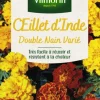 Œillet d'Inde Double nain varié Vilmorin - graines à semer