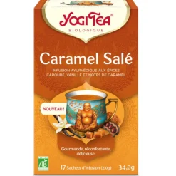 Infusion caramel salé Yogi Tea - 17 sachets