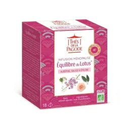 Infusion Équilibre du Lotus boîte carton 18 sachets